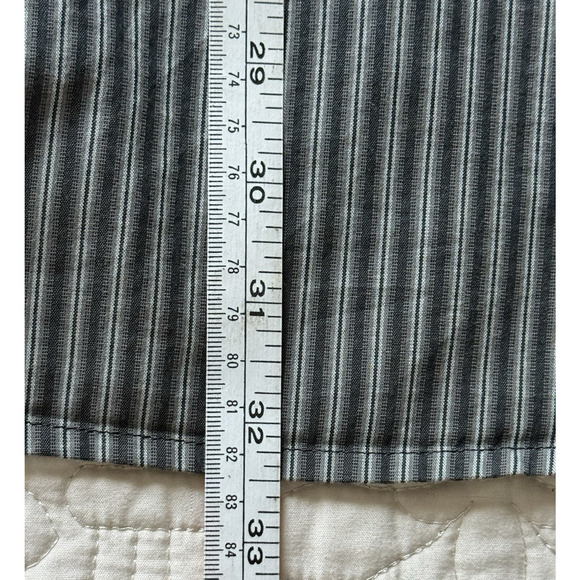 CINCH Men's Western Modern Fit Pearl Snap Long Sleeve Shirt Gray Stripe Sz L EUC - Picture 14 of 15